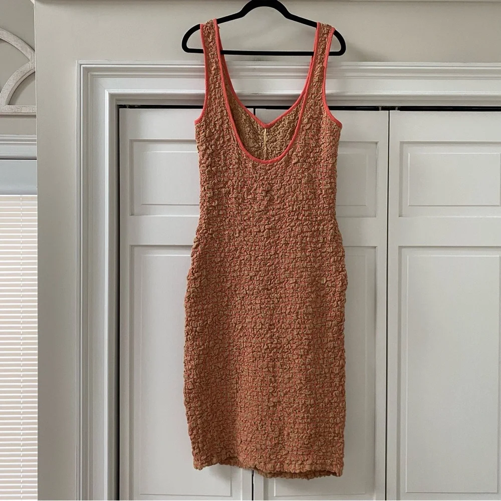 Free People Set The Bar Midi Dress | Size Large - Picture 6 of 7